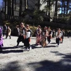 日光山輪王寺の節分会追儺式に参加