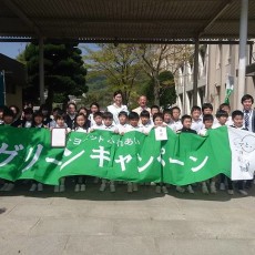 桜の苗木を贈呈&植樹桜の苗木を贈呈&植樹