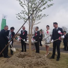 トヨペットふれあいグリーンキャンペーンin新潟県三条市