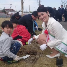 トヨペットふれあいグリーンキャンペーンin新潟県三条市