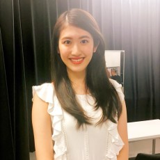 大会オフィシャルヘアメイクのAshさんの撮影