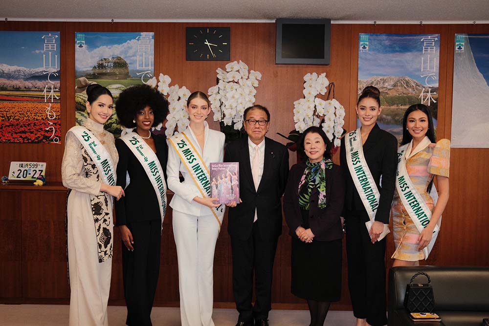 2025ミス・インターナショナル世界大会TOP5が各省を表敬訪問