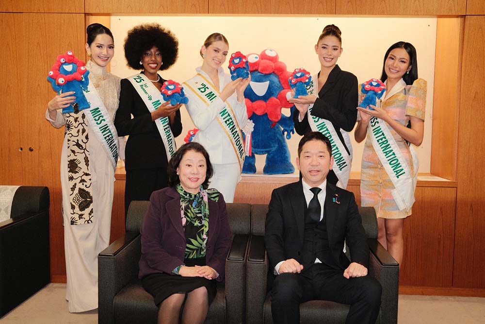 2025ミス・インターナショナル世界大会TOP5が各省を表敬訪問